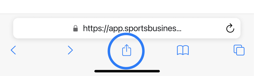 Screenshot voorbeeld installatie PWA